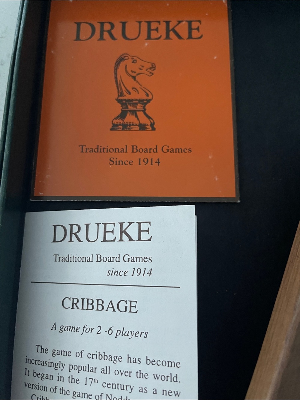 Four-Track Cribbage Board - Brown - Picture 3 of 8